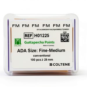 Hygenic Gutta Percha by Coltene Whaledent Endodontic Points 10x10x10-0
