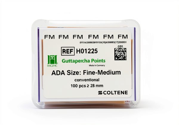 Hygenic Gutta Percha by Coltene Whaledent Endodontic Points 10x10x10-0
