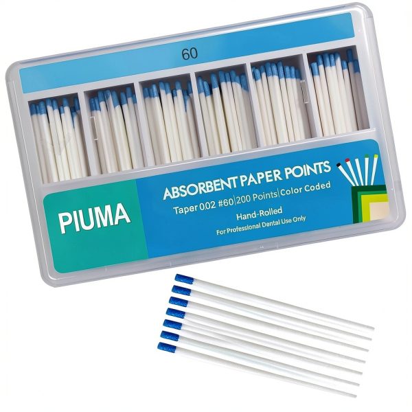Piuma Absorbent Paper Points 200 JEVOLVE Dental Crafting Precision-0