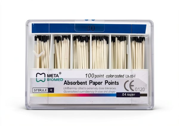 .04Taper #30 Blue Box of 100 Endodontic Points by Meta Biomed-0