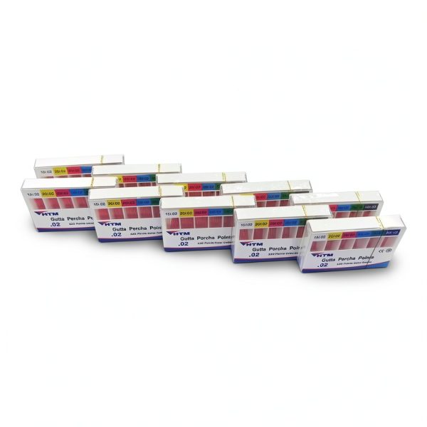 HTM Gutta Percha Points HTMGendo Endodontic Mixed Set 0.02 Taper-4
