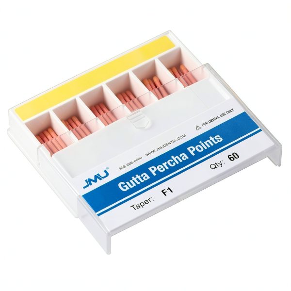 JMU Gutta Percha Points, #F1, 60pcs/Pack-1