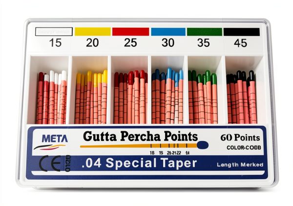 META Gutta PERCHA Points .04 Special Taper Assortment 15-40 60 pcs-0