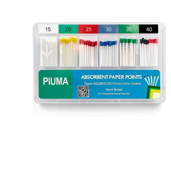 Dental Absorbent Paper Points 200 pcs Vastmed Endodontic Mixed Sizes-1