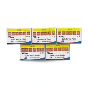 HTM Gutta Percha Points HTMGendo Endodontic Mixed Set 0.06 60 Points-0