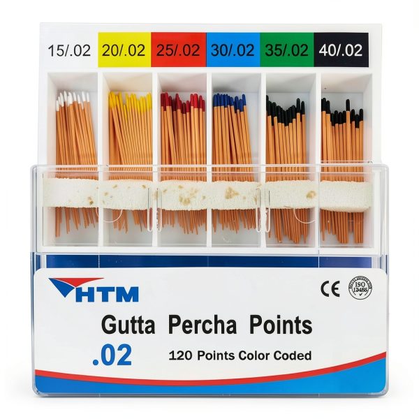 HTM Gutta Percha Points HTMGendo Endodontic Mixed Set 0.02 Taper-2