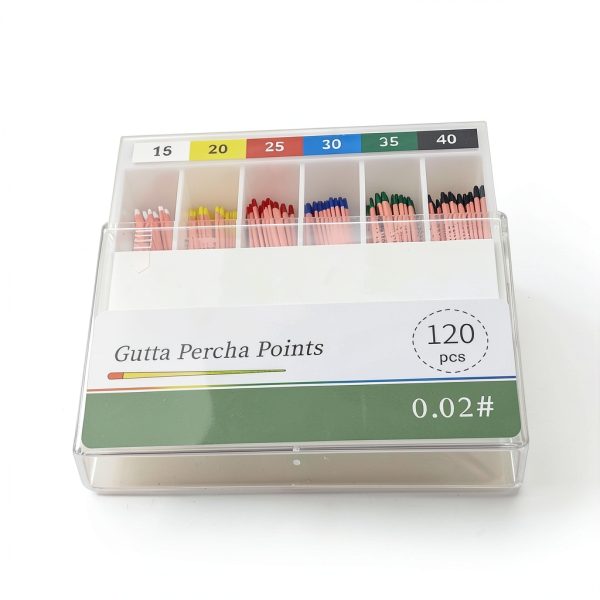 Dental Gutta Percha Points FUREIN SMILE Assorted #15-40 120pcs-3