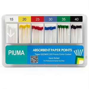 Dental Absorbent Paper Points 200 pcs Vastmed Endodontic Mixed Sizes-0