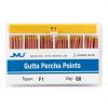 JMU Gutta Percha Points, #F1, 60pcs/Pack-0